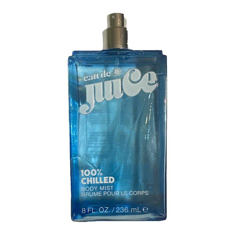 Eau De Juice 100% Chilled Body Mist 8oz New No Lid Women Fragrance Spray